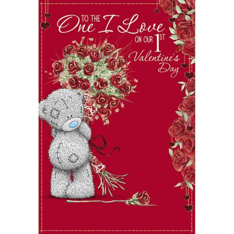 1st Valentines One I Love Me to You Bear Valentines Day Card £3.59